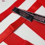 ست شورت و سوتین زنانه ویکتوریا سکرت مدل فنردار کد 4583 رنگ قرمز