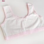 نیم تنه دخترانه ماییلدا مدل بدون پد کد 4568-3 رنگ صورتی روشن