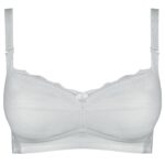 سوتین زنانه ماییلدا مدل بدون فنر کد 4569 رنگ طوسی