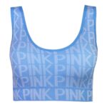 نیم تنه ورزشی زنانه ماییلدا مدل بدون فنر پددار کد 4557 رنگ آبی