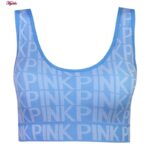 نیم تنه ورزشی زنانه ماییلدا مدل بدون فنر پددار کد 4557 رنگ آبی