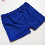 شورت پسرانه کوزا مدل پادار پنبه ای کد 4595 رنگ سرمه ای