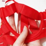 ست شورت و سوتین زنانه ویکتوریا سکرت مدل فنردار کد 4583 رنگ قرمز