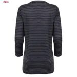 ست تی شرت آستین بلند و شلوار زنانه کوزا مدل 4601-007 رنگ آبی