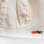 سوتین شیردهی مدل دکمه ای بدون فنر کد 4578 رنگ کرم