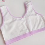 نیم تنه دخترانه ماییلدا مدل بدون پد کد 4568-3 رنگ بنفش