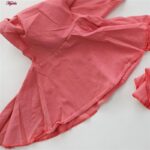 ست نیم تنه و شلوار زنانه کوزا مدل 9154 رنگ گلبهی