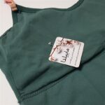 نیم تنه ورزشی زنانه ماییلدا مدل بدون فنر پددار کد 4558 رنگ کله غازی