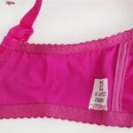 سوتین زنانه پانیذ مدل بدون فنر کد 22202 رنگ سرخابی