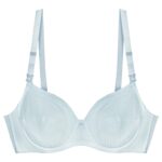 سوتین شیردهی مدل فنردار کد 4504 رنگ آبی