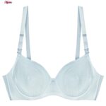 سوتین شیردهی مدل فنردار کد 4504 رنگ آبی