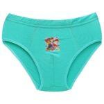 شورت پسرانه کوزا مدل اسلیپ پنبه ای کد 4596 رنگ سبزآبی