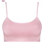 نیم تنه دخترانه ماییلدا مدل بدون فنر کد 4567 رنگ صورتی