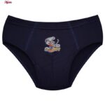 شورت پسرانه کوزا مدل اسلیپ پنبه ای کد 4596 رنگ سرمه ای