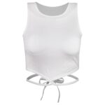 کراپتاپ زنانه ماییلدا مدل بندی کد 4582 رنگ سفید