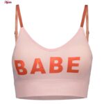 نیم تنه ورزشی زنانه ماییلدا مدل بدون فنر پددار کد 4558 رنگ صورتی