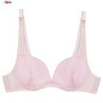 سوتین زنانه مدل فنر دار کد 4510 رنگ صورتی