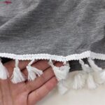 ست تاپ و شلوارک زنانه کوزا مدل 9181 رنگ خاکستری