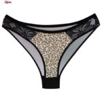 ست شورت و سوتین زنانه کارنا رز مدل پلنگی کد 3379 رنگ قهوه ای