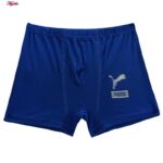 شورت پسرانه کوزا مدل پادار پنبه ای کد 4595 رنگ سرمه ای