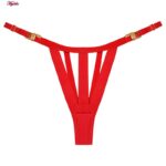 ست شورت و سوتین زنانه ویکتوریا سکرت مدل فنردار کد 4583 رنگ قرمز