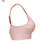 نیم تنه ورزشی زنانه ماییلدا مدل بدون فنر پددار کد 4558 رنگ صورتی