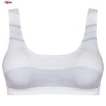 سوتین زنانه ماییلدا مدل بدون فنر پددار کد 4571 رنگ آبی