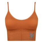 نیم تنه ورزشی زنانه ماییلدا مدل بدون فنر پددار کد 4564 رنگ آجری