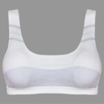 سوتین دخترانه ماییلدا مدل بدون فنر پددار کد 4571-MY رنگ آبی