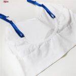 نیم تنه ورزشی زنانه ماییلدا مدل بدون فنر پددار کد 4558 رنگ سفید