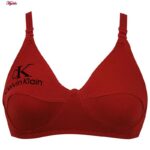 سوتین زنانه ماییلدا مدل بدون فنر کد 3400-MY رنگ قرمز