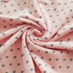 ست تاپ و شلوارک زنانه کوزا مدل پنبه ای کد 9184-2 رنگ گلبهی