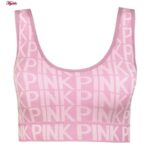 نیم تنه ورزشی زنانه ماییلدا مدل بدون فنر پددار کد 4557 رنگ صورتی