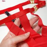 ست شورت و سوتین زنانه ویکتوریا سکرت مدل فنردار کد 4583 رنگ قرمز