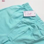 شورت پسرانه کوزا مدل پادار پنبه ای کد 4595 رنگ آبی روشن