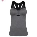 تاپ ورزشی زنانه مدل 4500 رنگ طوسی