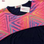 ست تی شرت آستین کوتاه و شلوارک زنانه کوزا مدل 9197 رنگ سرمه ای