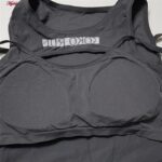 نیم تنه ورزشی زنانه ماییلدا مدل بدون فنر پددار کد 4581 رنگ خاکستری