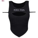 نیم تنه ورزشی زنانه ماییلدا مدل بدون فنر پددار کد 4581 رنگ مشکی