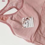 نیم تنه ورزشی زنانه ماییلدا مدل قهرمانی بدون فنر پددار کد 4560 رنگ کالباسی