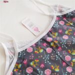 ست تاپ و شلوارک زنانه کوزا مدل پنبه ای کد 9115 رنگ طوسی