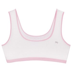 نیم تنه دخترانه ماییلدا مدل بدون پد کد 4568-3 رنگ صورتی روشن