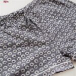 ست شومیز و شلوارک زنانه کوزا مدل دکمه ای کد 9118 رنگ طوسی