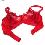 سوتین زنانه کارنا رز مدل فنردار کد 3377-8 رنگ قرمز