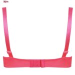 ست شورت و سوتین زنانه ماییلدا مدل پوش آپ فنردار نگینی کد 4640 رنگ صورتی