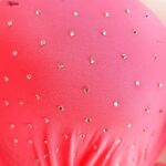 ست شورت و سوتین زنانه ماییلدا مدل پوش آپ فنردار نگینی کد 4640 رنگ صورتی