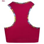 ست نیم تنه و شلوارک ورزشی زنانه کوزا مدل 9148 رنگ سرخابی