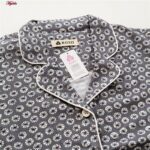 ست شومیز و شلوارک زنانه کوزا مدل دکمه ای کد 9118 رنگ طوسی