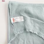 شورت زنانه یوکین مدل نخی کبریتی کد 4636 رنگ طوسی