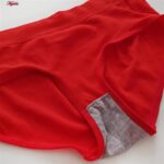 ست نیم تنه و شورت ورزشی زنانه مدل 4619 رنگ قرمز